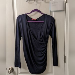 Maternal America front lift access nursing/breastfeeding shirt